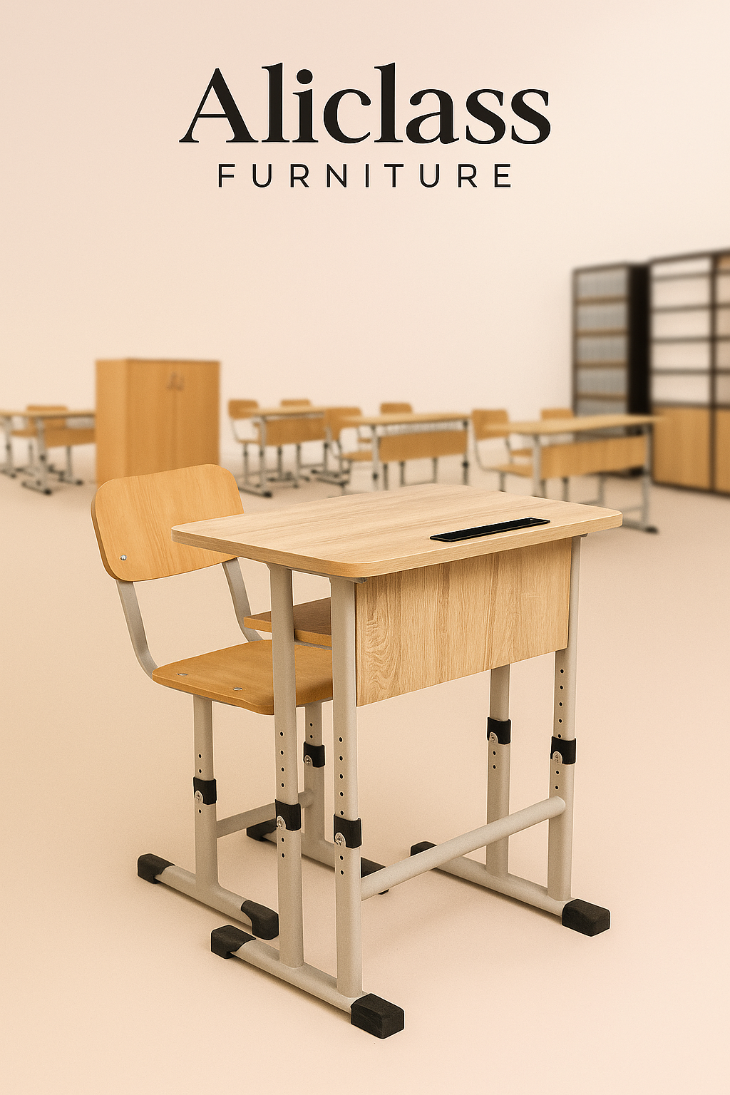 ayarlanabilir Tek öğrenci sırası