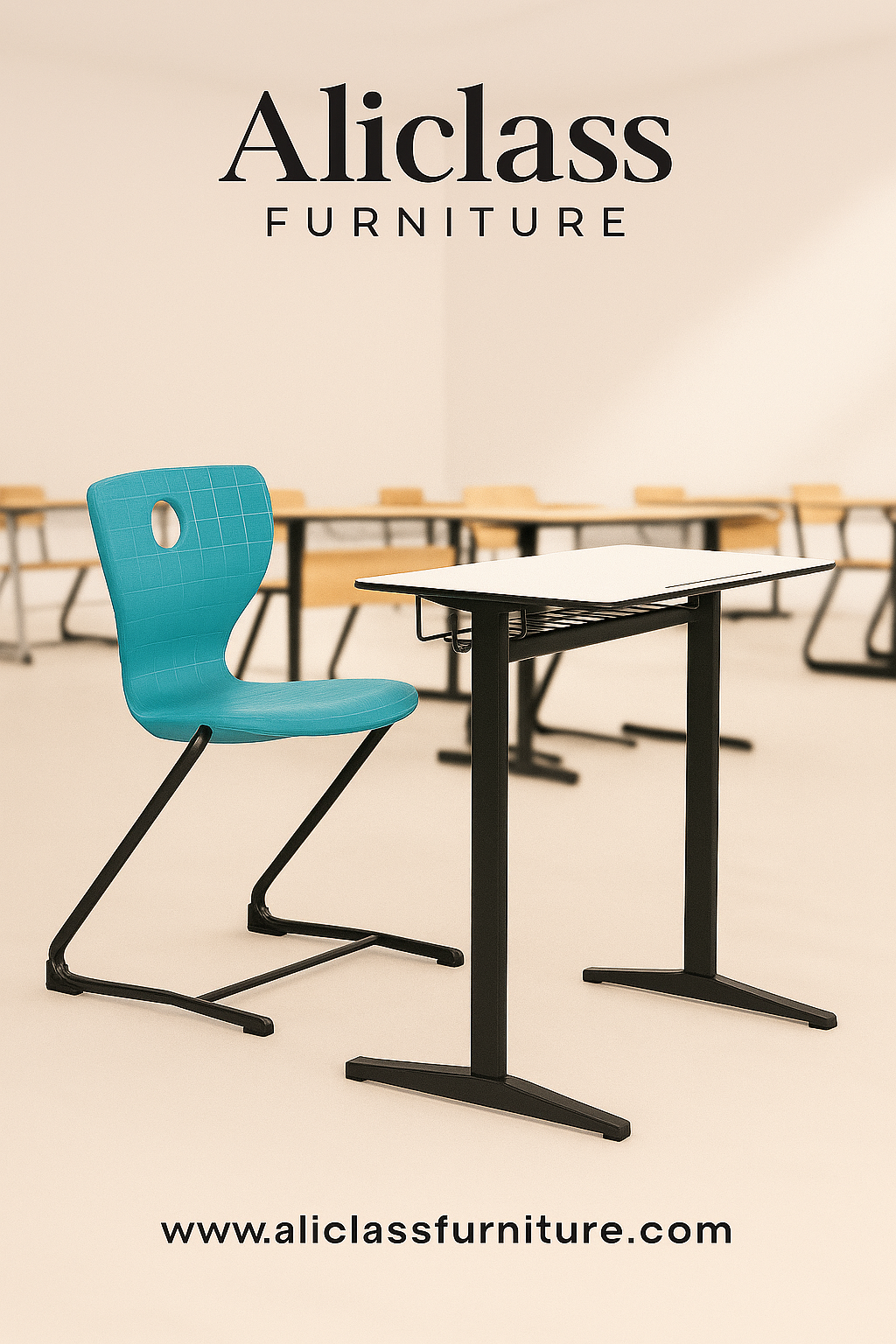 Tek kişilik okul sırası compact